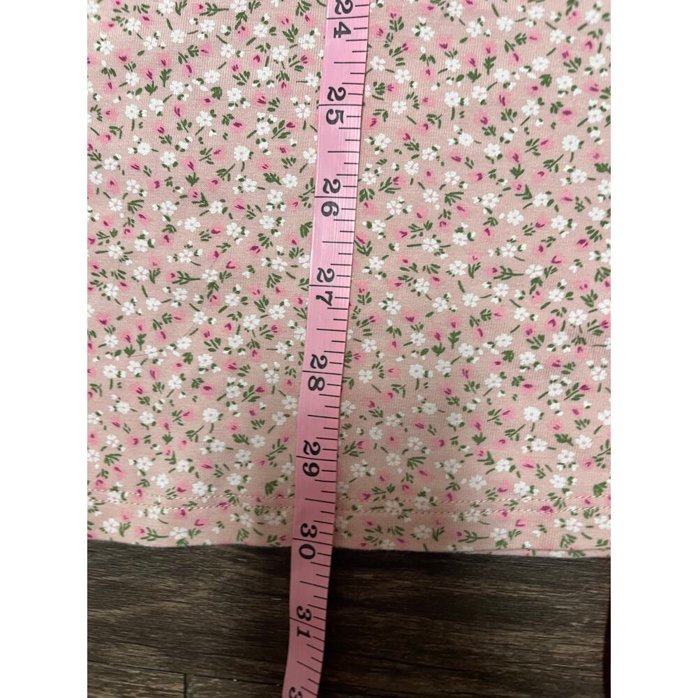 Brandy Melville Kyran Pink Floral Mini Dress Ditsy Coquette Y2K Cottagecore Soft - Picture 6 of 6